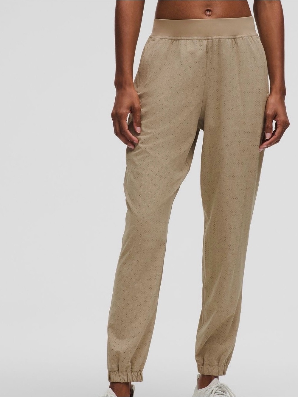 NWT Lululemon Adapted State HR Joggers in Sheer Oak, Perforated.